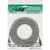 Cable de red InLine S/FTP PiMF Cat.6 250MHz PVC cobre transparente 10 m