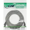 Cable de red InLine SF/UTP Cat.5e transparente 7,5 m