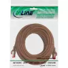 Cable de red InLine S/FTP PiMF Cat.6 250MHz PVC cobre marrón 15 m