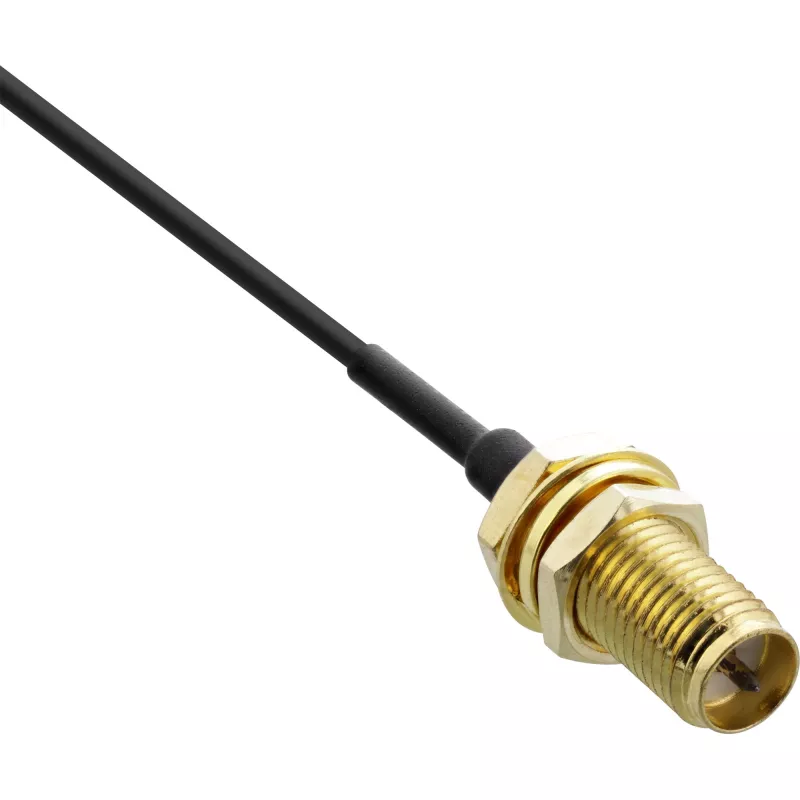 Cable adaptador WIFI InLine RP-SMA hembra a U.FL macho 20 cm