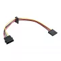 Cable de alimentación interno InLine 1x 4 polos Molex / 2x SATA alimentación 0,30 m