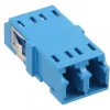 Adaptador de fibra óptica dúplex LC/LC SM casquillo cerámico azul InLine 89989D