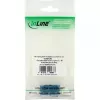 Adaptador de fibra óptica dúplex LC/LC SM casquillo cerámico azul InLine 89989D