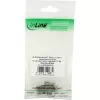 Adaptador de fibra óptica InLine metal dúplex LC/LC MM casquillo cerámico con brida 89989M