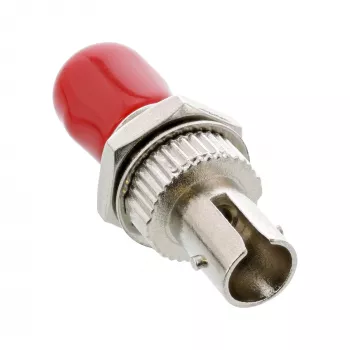 Conector de fibra óptica InLine simplex ST/ST multimodo casquillo metálico 89990B