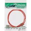 Cable de fibra óptica dúplex InLine SC/SC 50/125µm OM2 0,5 m