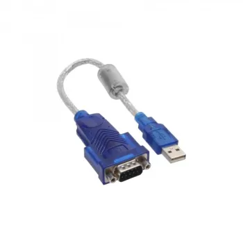 Cable adaptador USB a Sub-D 9 polos serie Premium InLine 33304D