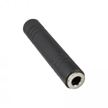 Adaptador de audio 6,3 mm jack hembra/hembra estéreo InLine 99307