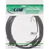 Cable de alimentación InLine, enchufe euro / conector euro8, negro, 5 m
