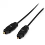 Cable de audio digital óptico SPDIF Toslink Thin StarTech.com 15 ft