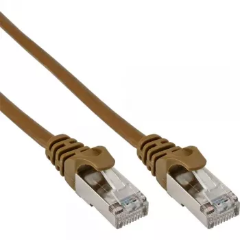 Cable de red SF/UTP Cat.5e marrón 1,5 m InLine