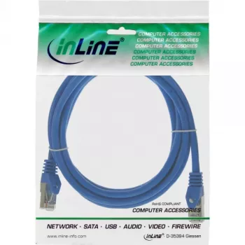 Cable de red SF/UTP Cat.5e azul 1,5 m InLine