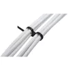 Bridas de doble cabeza montables InLine 300 mm x 4,8 mm, nailon, negro, 100 uds.