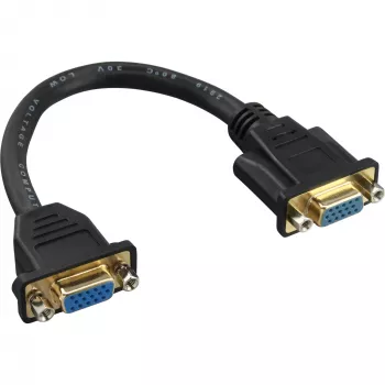 Cable adaptador VGA InLine 15 pines VGA hembra/hembra 0,2 m