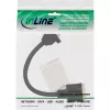 Cable adaptador VGA InLine 15 pines VGA hembra/hembra 0,2 m