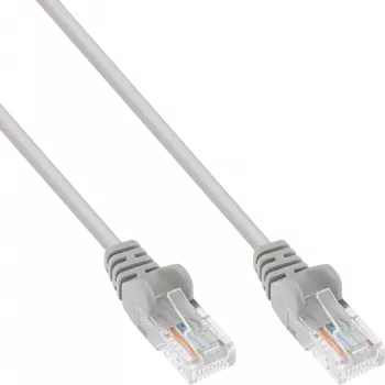 Cable de red U/UTP Cat.5e AWG26 gris 10m InLine
