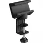Soporte para regleta de enchufes InLine 23193B soporte giratorio con abrazadera de tornillo negro