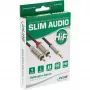 Cable de audio 3,5 mm conector macho a 2x conector macho RCA InLine Basic slim S-99241
