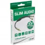 Cable de audio InLine S-99250 0,15 m 3,5mm 2 x 3,5mm negro, plata