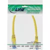 InLine Cable de red S/FTP PiMF Cat.6A libre de halógenos 500MHz amarillo 0,3m