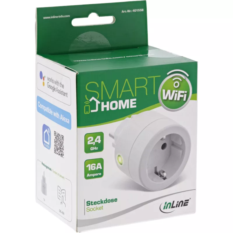 Enchufe inteligente InLine SmartHome II