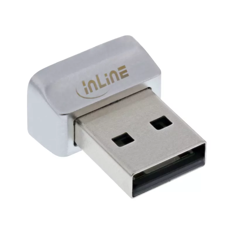 Escáner de huellas USB InLine, compatible con Windows Hello
