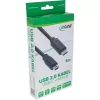 Cable USB 2.0 InLine, conector macho USB-C / conector macho Mini-B (5 pines), negro, 5 m