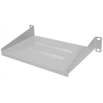 Intellinet Estante voladizo de 10 pulgadas, 1HE, profundidad de estante 150 mm, ventilado, máx. 25 kg, gris, tres años de garantía