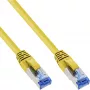 InLine Cable de red S/FTP PiMF Cat.6A libre de halógenos 500MHz amarillo 20m