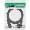 Cable de alimentación InLine, CEE 7/7 en ángulo / conector IEC C13 de 3 polos, 5 m