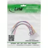 InLine Cable adaptador de corriente ATX / conector clásico P8/P9-A para placa base AT 0,20 m