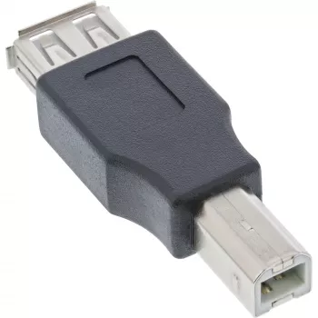 Adaptador USB 2.0 Type-A hembra / Type-B macho InLine 33442