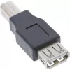 Adaptador USB 2.0 Type-A hembra / Type-B macho InLine 33442