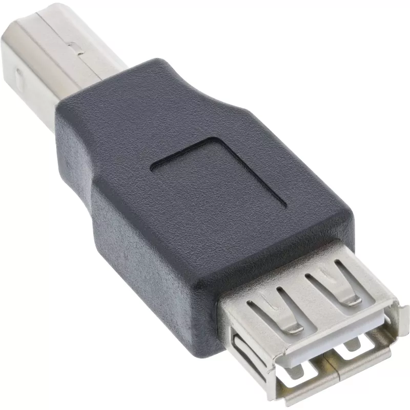 Adaptador USB 2.0 Type-A hembra / Type-B macho InLine 33442