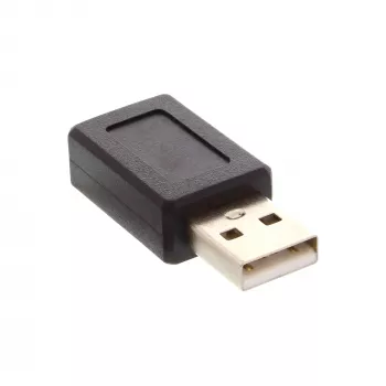 Adaptador USB 2.0 Type-A macho / Mini de 5 pines hembra InLine 33500A