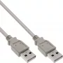 Cable USB 2.0 Type-A macho / macho beige 0,5 m InLine 34305H