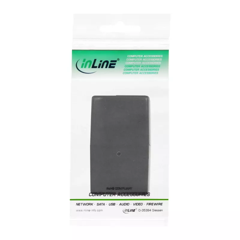 Adaptador ISDN InLine 69998 2x conector hembra RJ45 8P8C sin apantallar