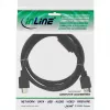 Cable HDMI InLine High Speed macho + ferrita negro, 5 m