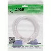 Cable S-VGA InLine 15 HD gris macho / macho, 3 m