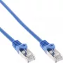 Cable de red InLine F/UTP Cat.5e azul 0,3 m