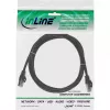 Cable de red InLine F/UTP Cat.5e negro 1,5 m