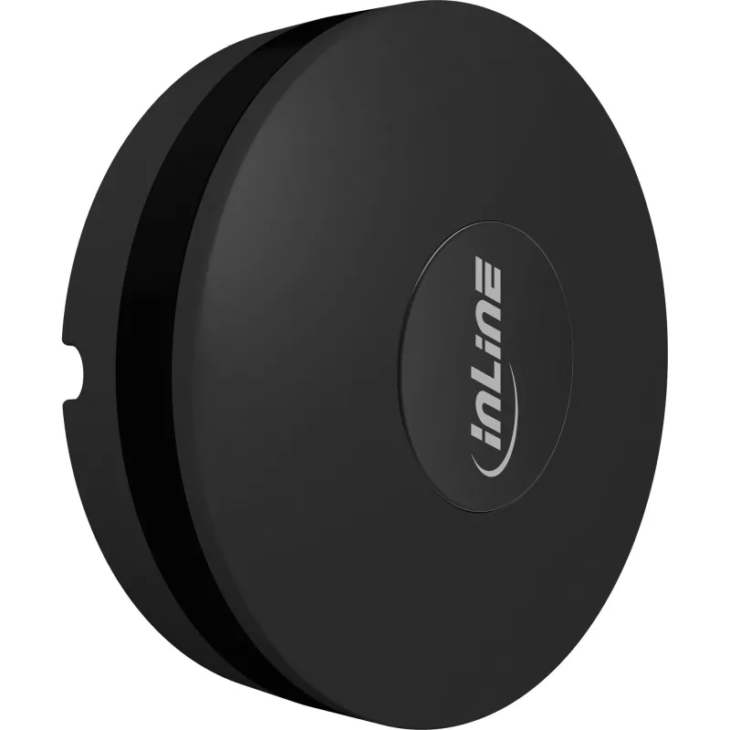 Central de mando a distancia por infrarrojos InLine SmartHome 40163 negra