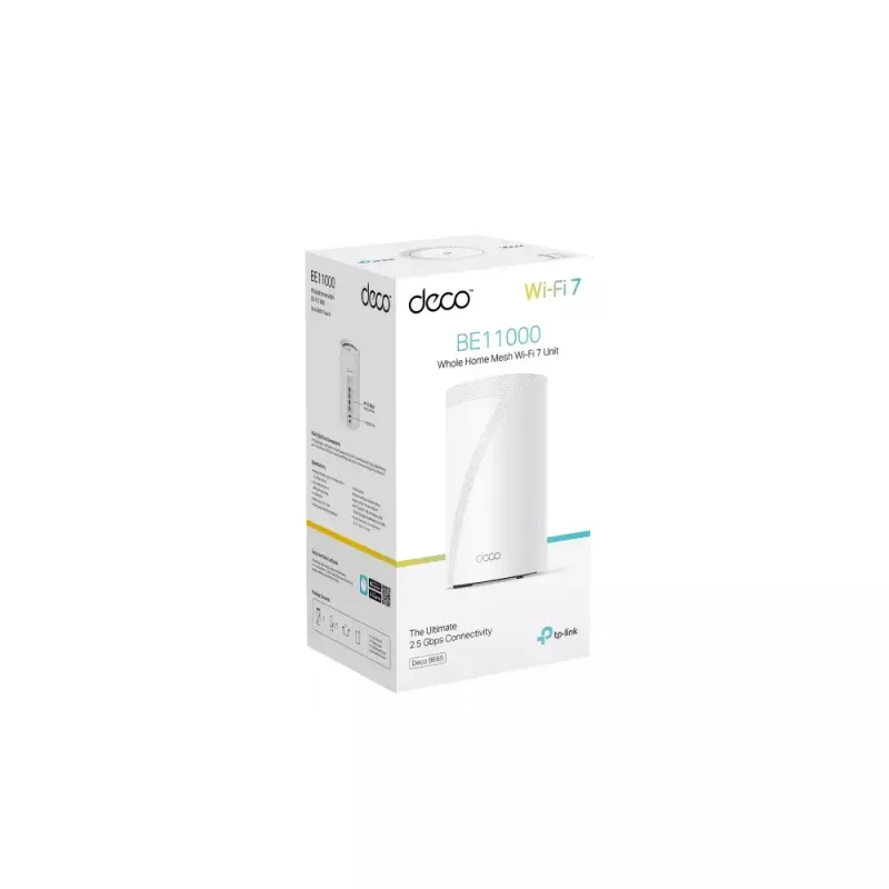 Sistema mesh TP-Link Deco BE65 Tri-Band 2,4 GHz 5 GHz 6 GHz Wi-Fi 7