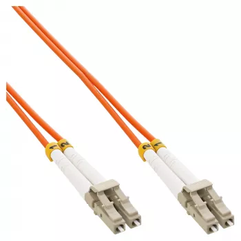 InLine cable de fibra óptica dúplex LC/LC 62.5/125µm OM1 0.5m