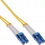 InLine cable de fibra óptica dúplex LC/LC 9/125µm OS2 10m