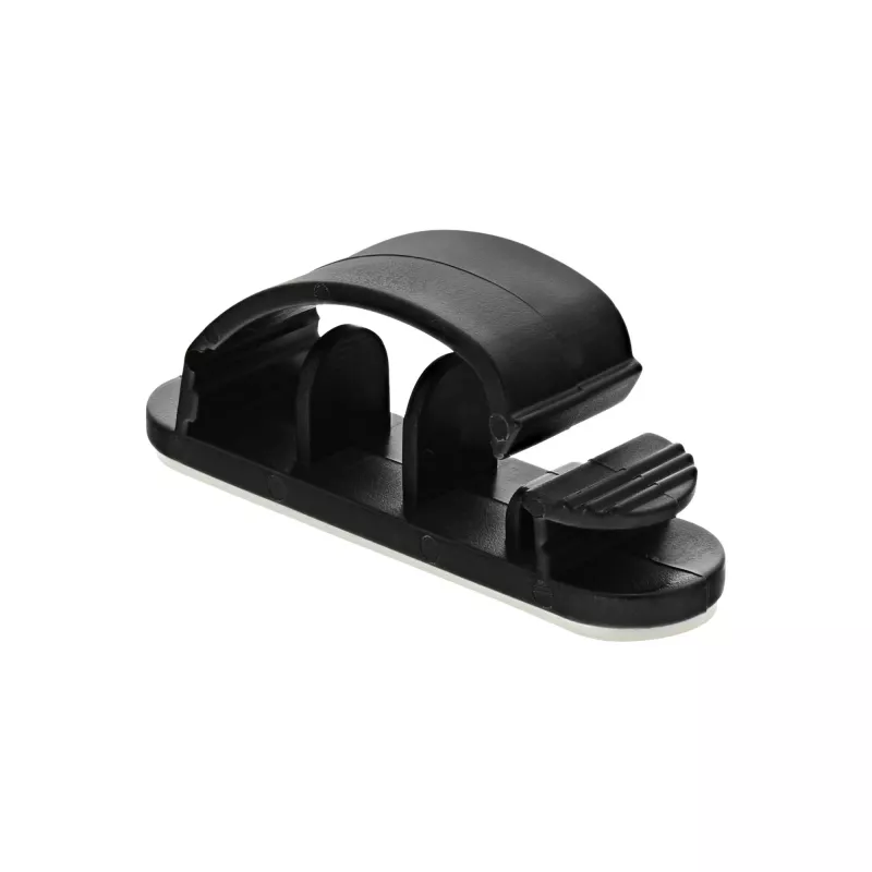 InLine 10 uds. bolsa organizadora de cables con cinta adhesiva 8,5 cm negro