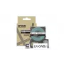 Cinta para impresora de etiquetas Epson LK-6WBJ negro blanco transferencia térmica 2,4 cm