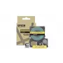 Cinta de etiquetas Epson LK-4YAS gris amarillo transferencia térmica 1,2 cm