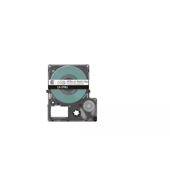 Cinta de etiquetas Epson LK-5TWJ transparente blanco transferencia térmica 1,8 cm