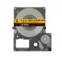 Epson LabelWorks LK-6RBJ Cinta de etiquetas, negro sobre rojo mate, 24 mm x 8 m